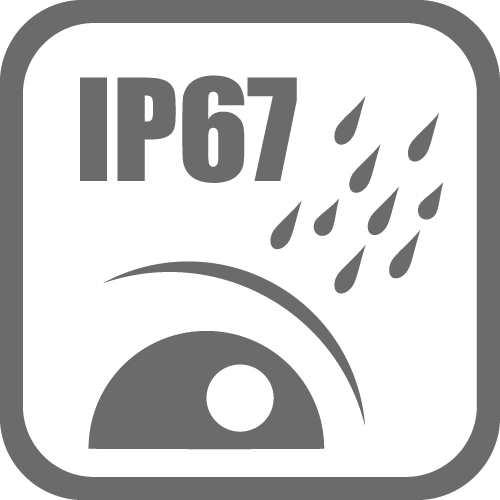 IP67 Water resistance